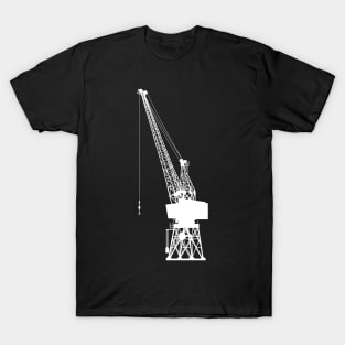 Dockyard Crane White T-Shirt